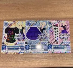 アイカツ ロリゴシック 3枚セット - メルカリ