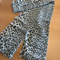 レオパード柄　ショール
