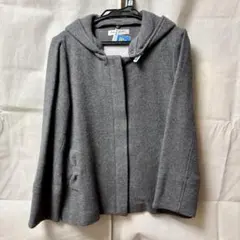 ポンポネットジュニアM(150) ウールコート グレー