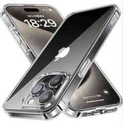 iPhone15Pro max用透明ケース TPU素材