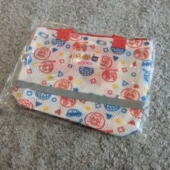 JA共済　アンパンマン　メッシュポーチ