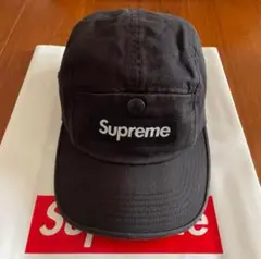 Supreme ブラック ワークキャップ