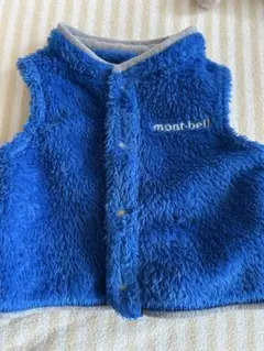モンベル　ベビー　キッズ　フリースベスト