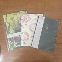 花 ノート3点セット