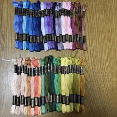 コスモ刺繍糸　セット　42色42本