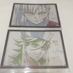 鬼滅の刃　ダイニング　お裾分けポストカード　童磨　カナヲ