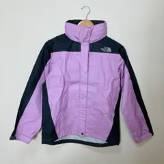 N112○ THE NORTH FACE マウンテンパーカー 紫 黒