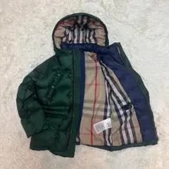 Burberry Children ダウンジャケット 6Y相当 ノバチェック