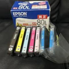 EPSON 純正インクカートリッジ 80L 複数セット - メルカリ