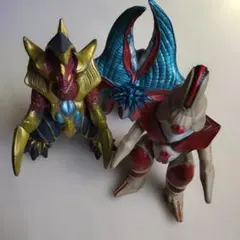 ウルトラマンガイア怪獣 ソフビ 3体セット