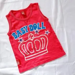 BABY DOLL ピンク　タンクトップ