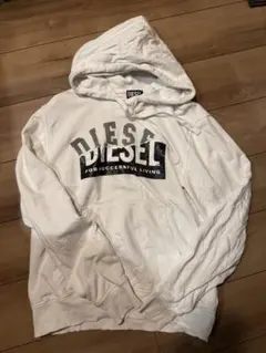 DIESEL パーカー ホワイトのサムネイル