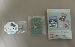 ハローキティ アクリルクリップ 、ヘアクリップ