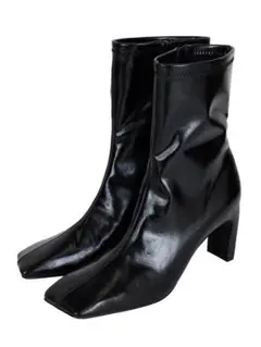 【値下げ中】UND SQUARE TOE SHORT BOOTS(L)