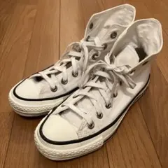 【日本製】コンバース オールスター HI ホワイト レディース US5 24cm