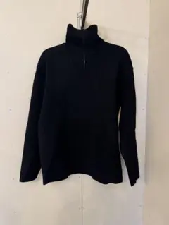 AURALEE HEAVY MILANO RIB KNIT ZIP TURTLEのサムネイル