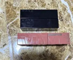 メイベリン リップ SPステイ ヴィニルインク 120とリップモンスター11