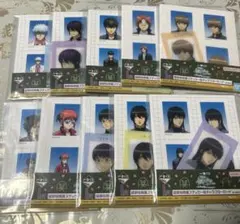 銀魂 一番くじ 3年Z組 銀八先生　I賞 証明写真風ステッカー　10種