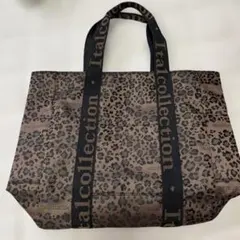 Italcollection レオパード柄 トートバッグ
