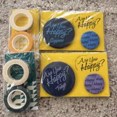 嵐　Are You Happy? バッジセット 東京 札幌