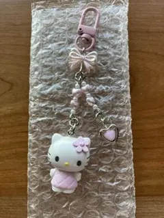 Sanrio 2026さくら シリーズ ハローキティ ストラップ ピンク - メルカリ