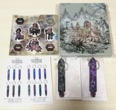 【セット】 オクトパストラベラー２　アクリルスタンド 特典 キーホルダー
