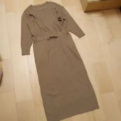 SHIPS　シップス　ニットワンピース　ロング