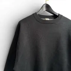 90s USA製 VINTAGE FRUIT 無地 スウェット ブラック B21