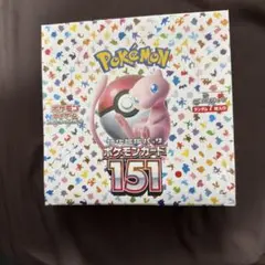 ポケモンカード151 box シェリンク付き