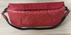 オーストリッチレザー ハンドバッグ 2WAY