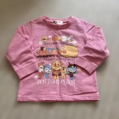 No.270アンパンマン 長袖トレーナー ピンク