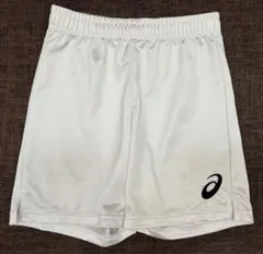 asics アシックス ハーフパンツ ホワイト140cmのサムネイル