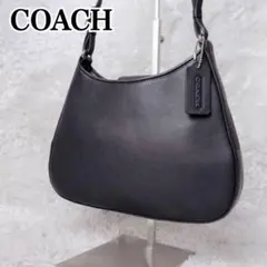 【極美品✨】OLD COACH レザー ワンショルダー ハーフムーン 三日月のサムネイル