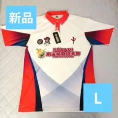 新品 Mリーグ 麻雀 麻雀格闘倶楽部 KONAMI ポロシャツ シャツ Lサイズ
