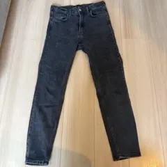 ZARA ダークグレー スキニーデニム