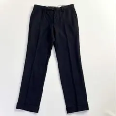 美品 INCOTEX ビームス ウールスラックス スーパー100 ネイビー 44