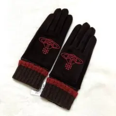 新品⭐︎ヴィヴィアンウエストウッド 手袋 スエード 羊革 オーブ スマホ対応