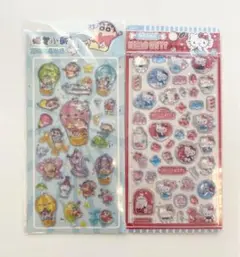 クレヨンしんちゃん & ハローキティ シールセット