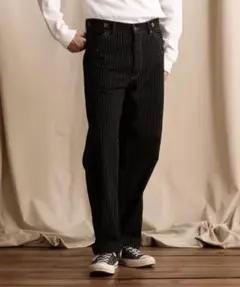 schott ヒッコリーデニム　ブラックのサムネイル