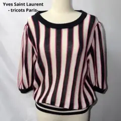 Yves Saint Laurent tricots パフスリーブニット　リネンのサムネイル