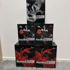 遊戯王　Monsters LEGION フィギュア　5個セット