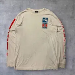 ディーゼル メンズ長袖Tシャツ 00s バックプリント 綿 白 S Y2Kのサムネイル