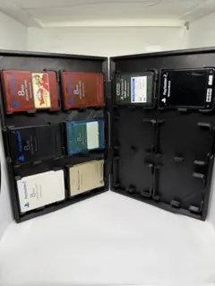 PS2 メモリーカードケース 12枚収納 ブック型 3Dプリント