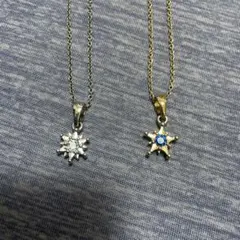星形ペンダントネックレスセット　ツキプロ