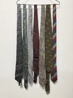 ネクタイ 7本セット レトロ