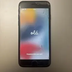 iPhone 7 ブラック 画面にひびあり