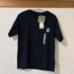 新品未使用　ユニクロ　Minecraft ブラック Tシャツ 140