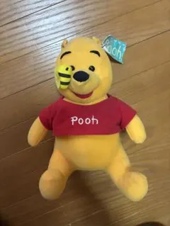 プーさん ぬいぐるみ タグ付き