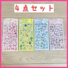 n54*立体 3D クリア ぷっくりシール ぷくぷくシール