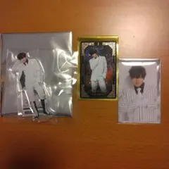 舞台　桃源暗鬼　桃角桜介　ランダムカード　アクスタ　3点セット